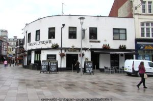 Owain Glyndwr in Cardiff City Centre