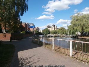The River Kennet in Reading