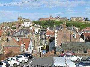 View from the Alice garden, Cliff Street, Whitby